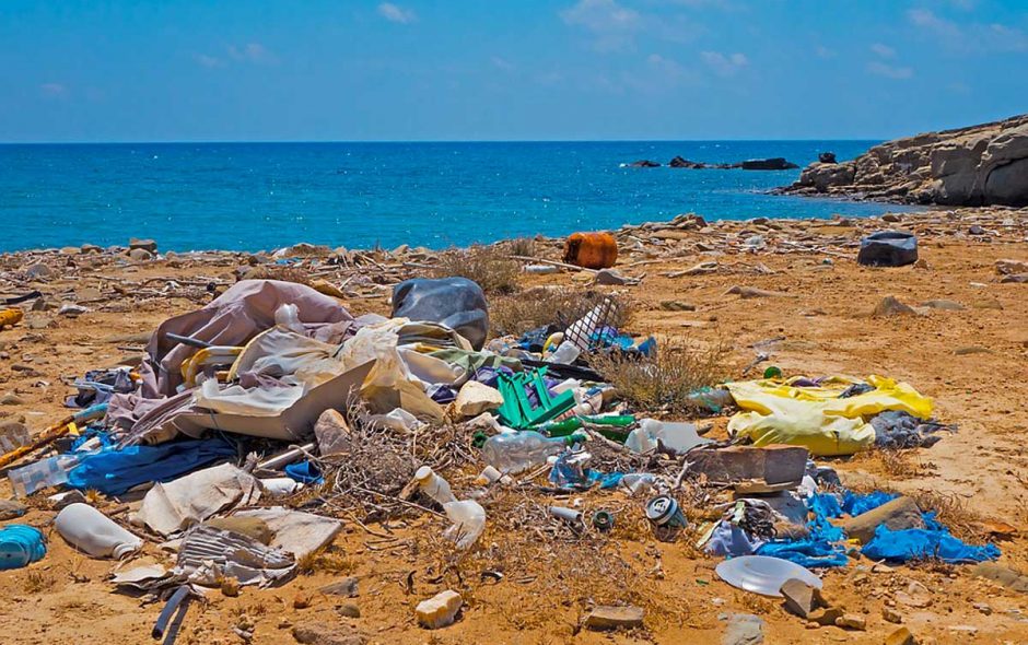 inquinamento spiaggia